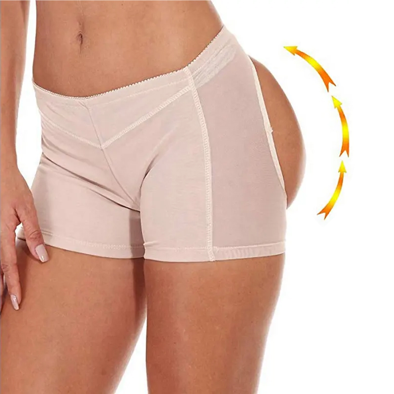 Open-Hip Butt Lifter Panties – Women’s Push-Up Shapewear Briefs for Natural Booty Enhancement (S-XXXL)