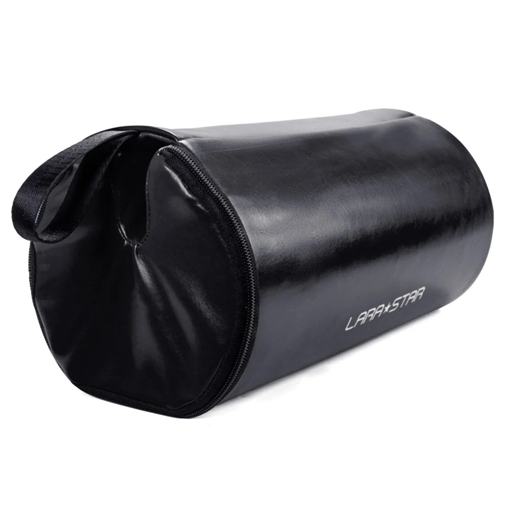 Barbell Squat Pad with Strap & Zipper – Foam Hip Thrust Pad for Squats, Lunges, Bench Press & Weightlifting | Neck & Shoulder Protective Barbell Cushion (Black)