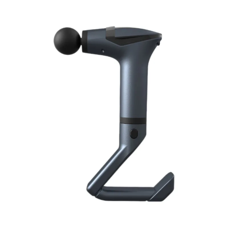 Multifunctional Long-Handle Massage Gun (Dark Gray)