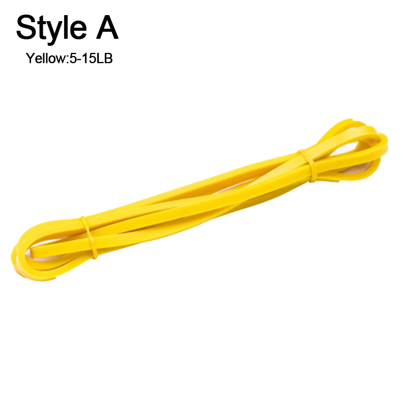 Resistance Bands – Elastic Fitness Bands for Women & Men | TPE Rubber Loop Bands & Polyester Cotton Latex Bands for Training, Yoga, Pilates & Bodybuilding