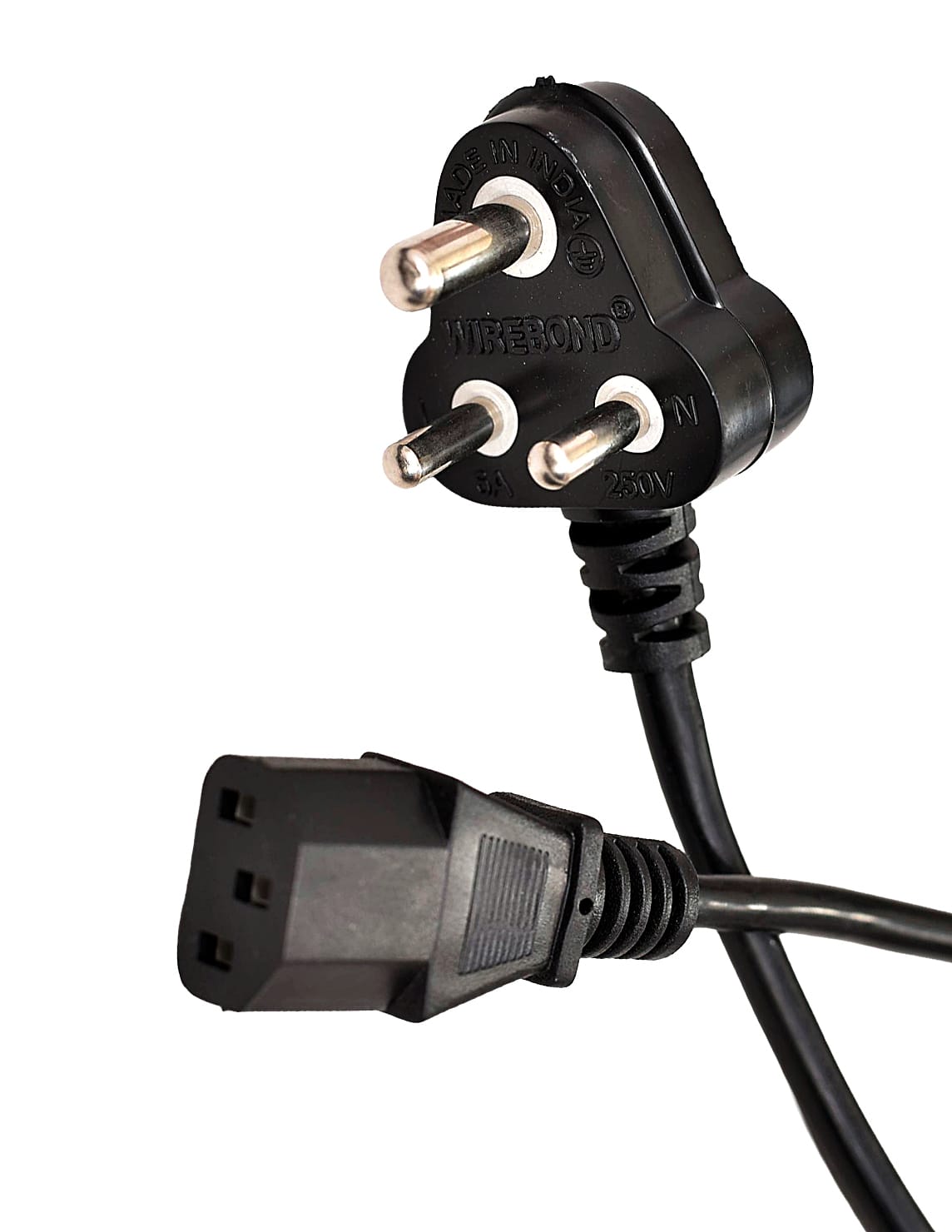 PC & Monitor Power Cord – Standard 3-Pin to C13, 1000W
