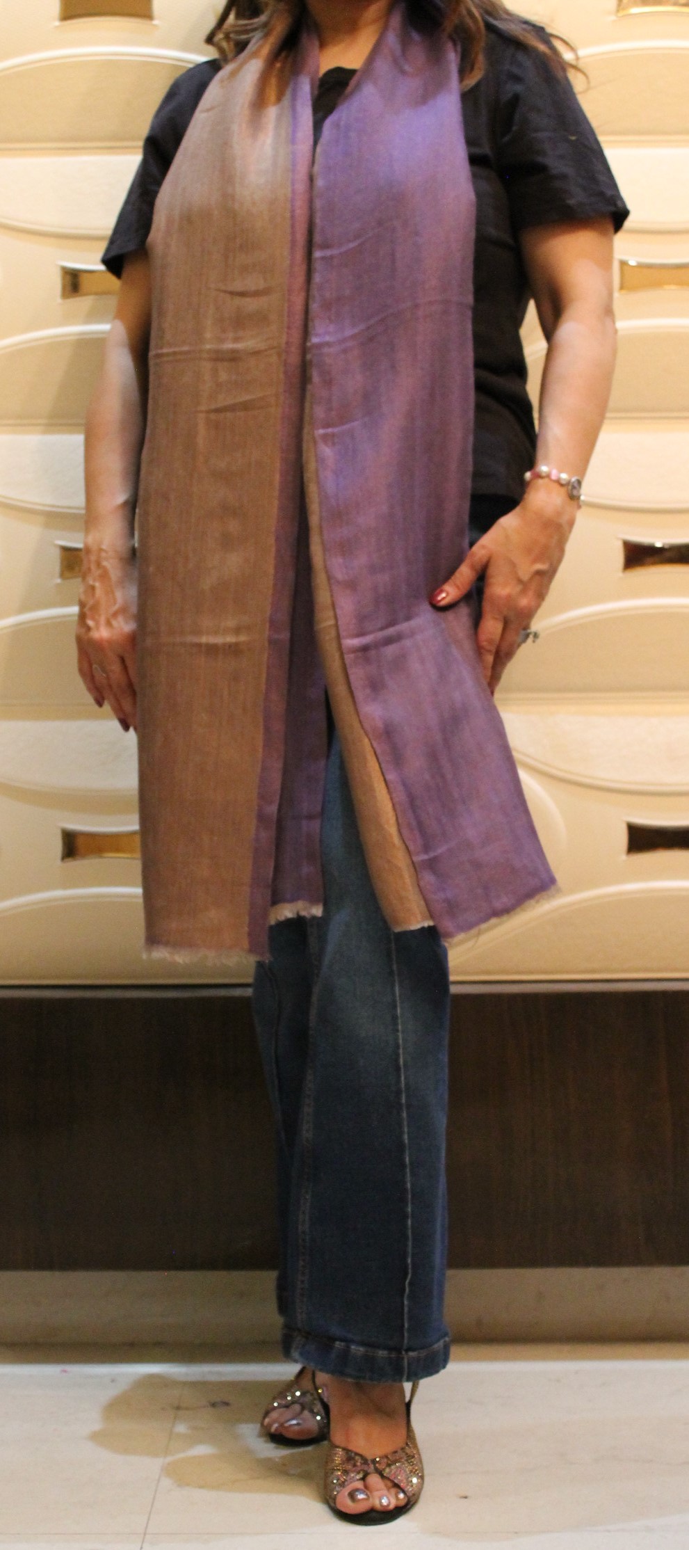 Zari Reversible Violet 