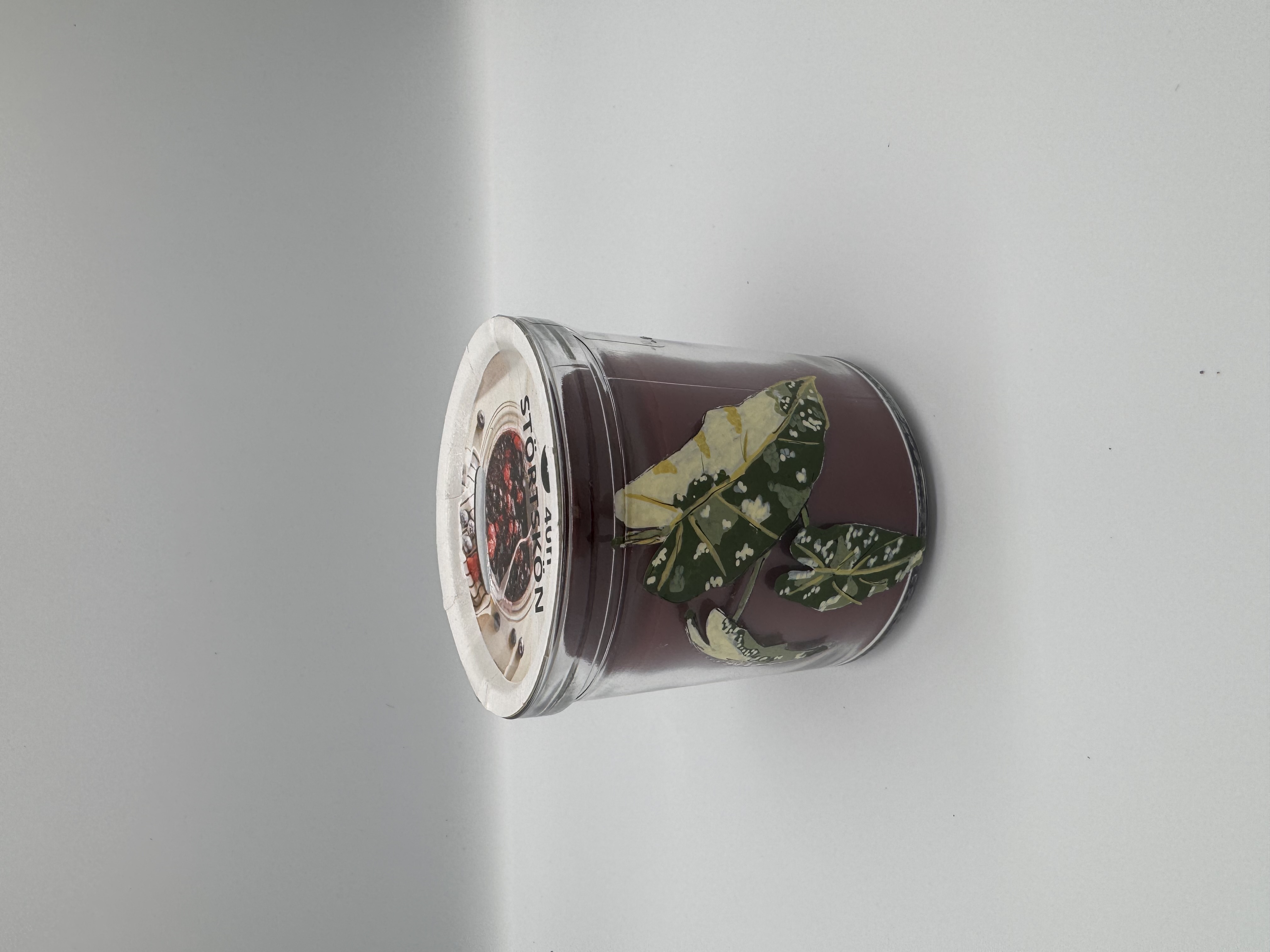 Hand-Painted Botanical Candles