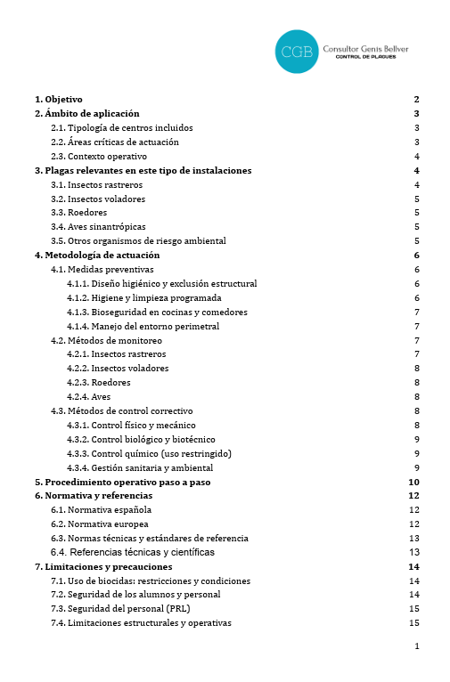 PROTOCOLO TÉCNICO INTEGRAL – CENTROS EDUCATIVOS