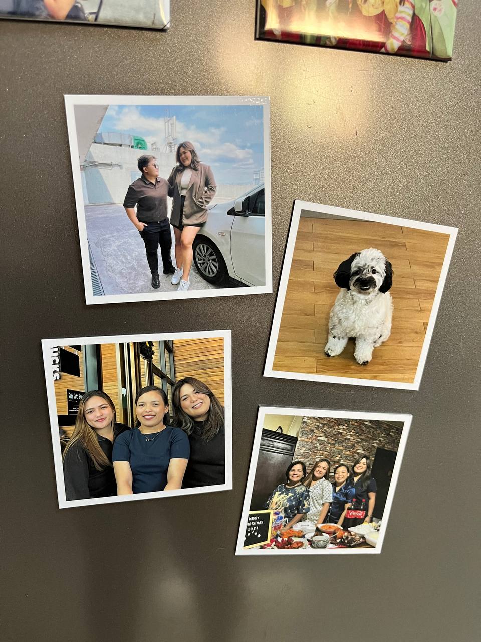 Personalized Photo Ref Magnet – 3.5x5 set of 3