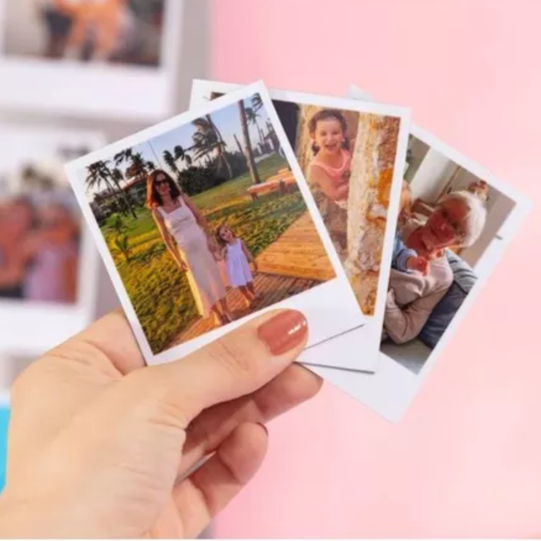 Instax-Style Photo Prints – Set of 10pcs