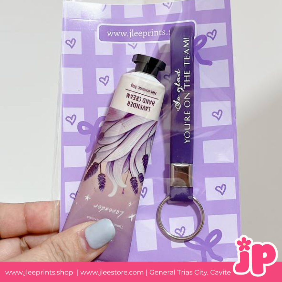 Gift set beadable pens, handcream , keychain , souvenirs