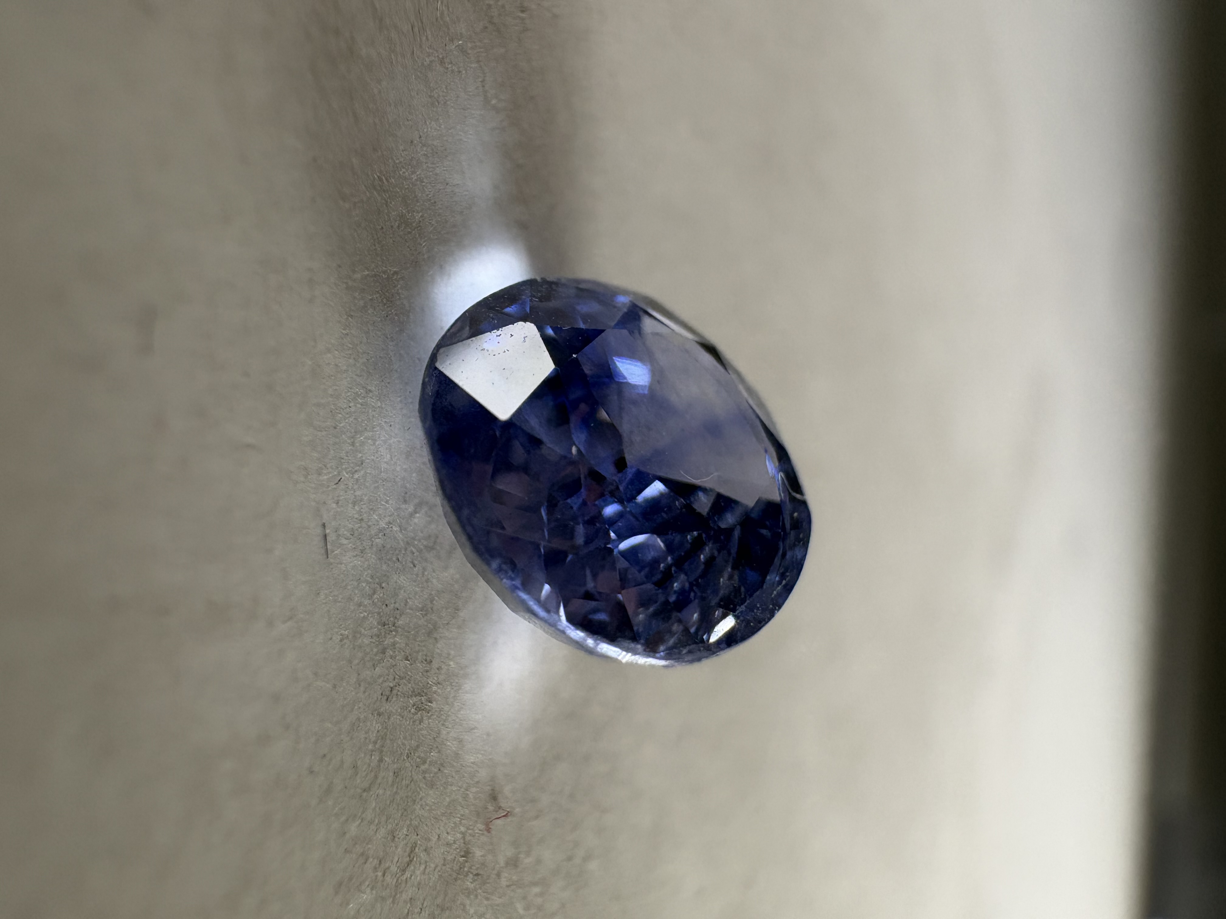 Saphir Bleu 2,67 carats