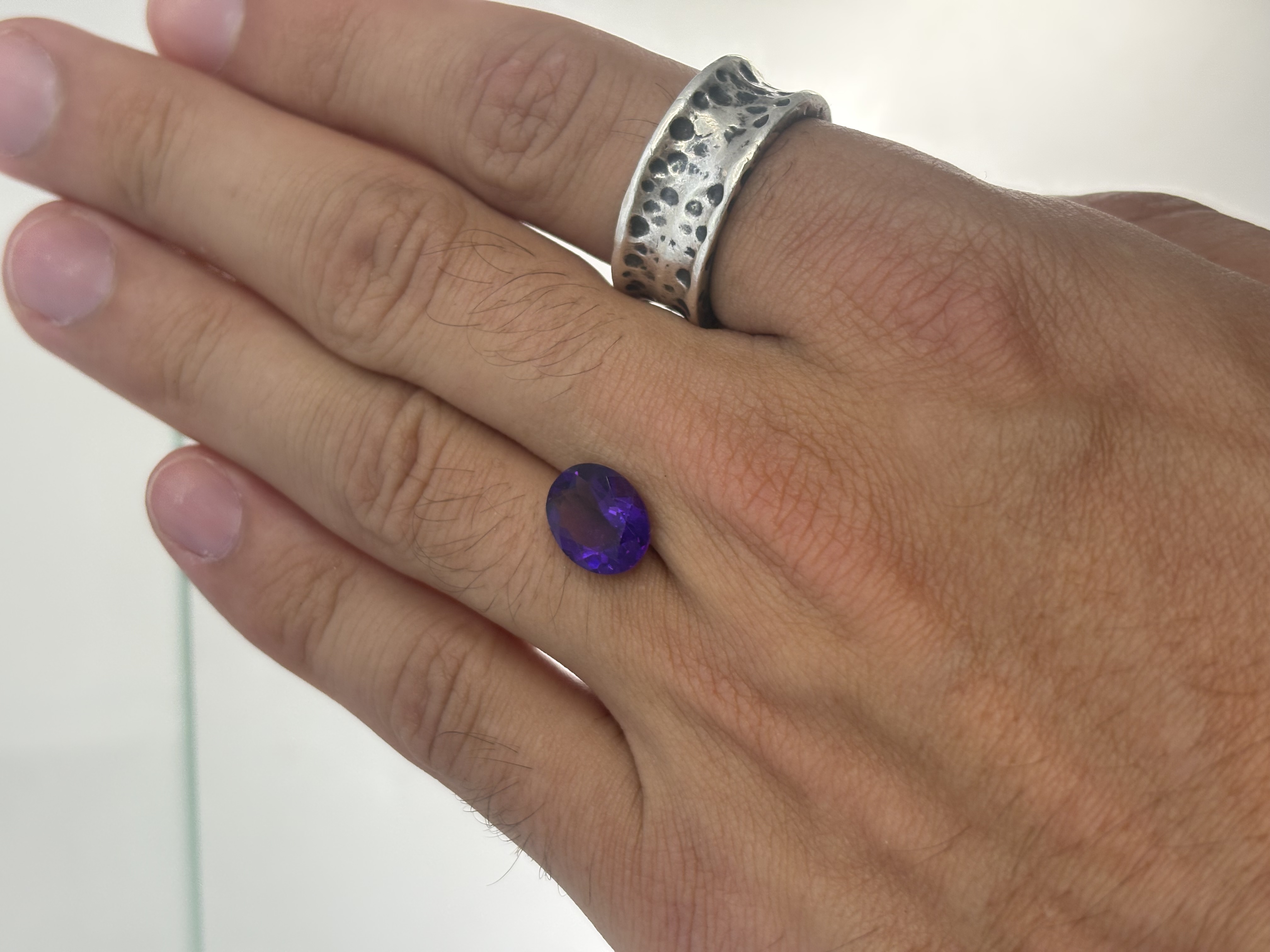 Améthyste taille oval 2,91 Carats