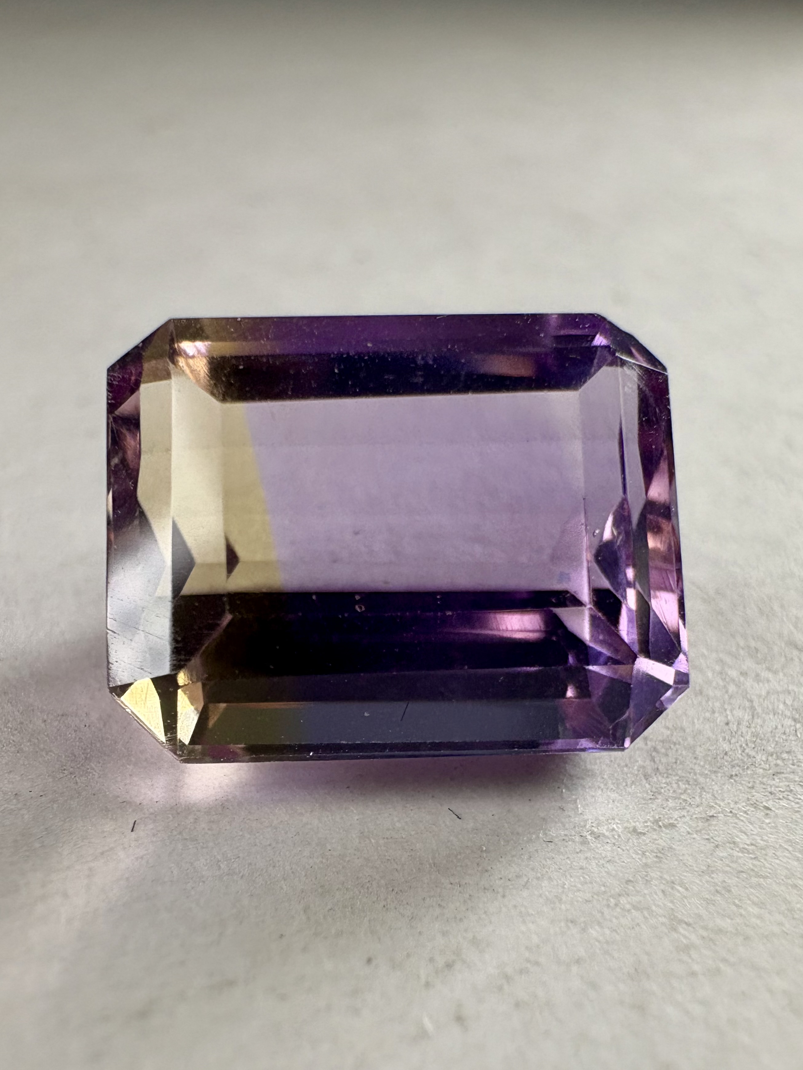 Ametrine taillée 6,87 carats