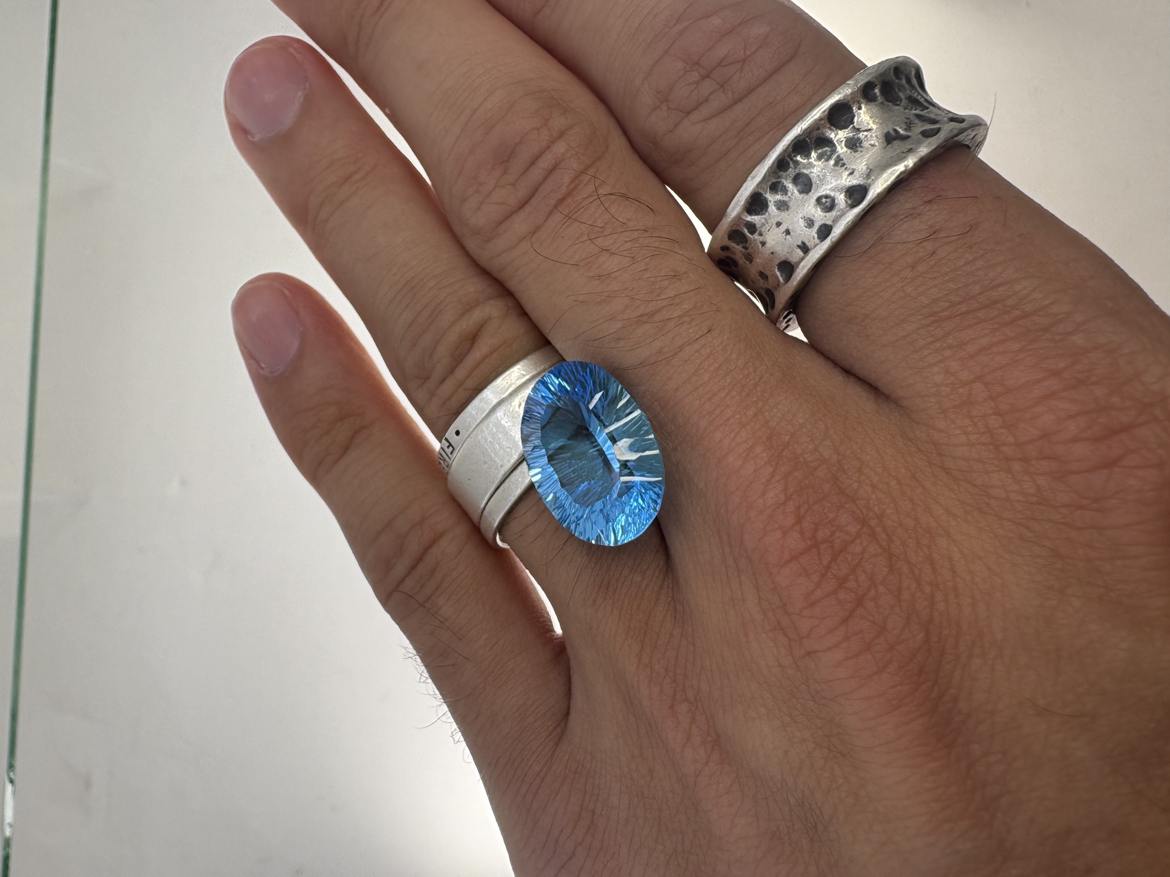 Topaze bleue 13,91 carats