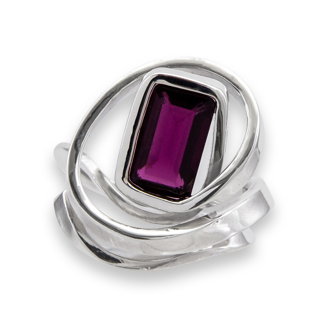 - AMETHÉA - Bague Améthyste