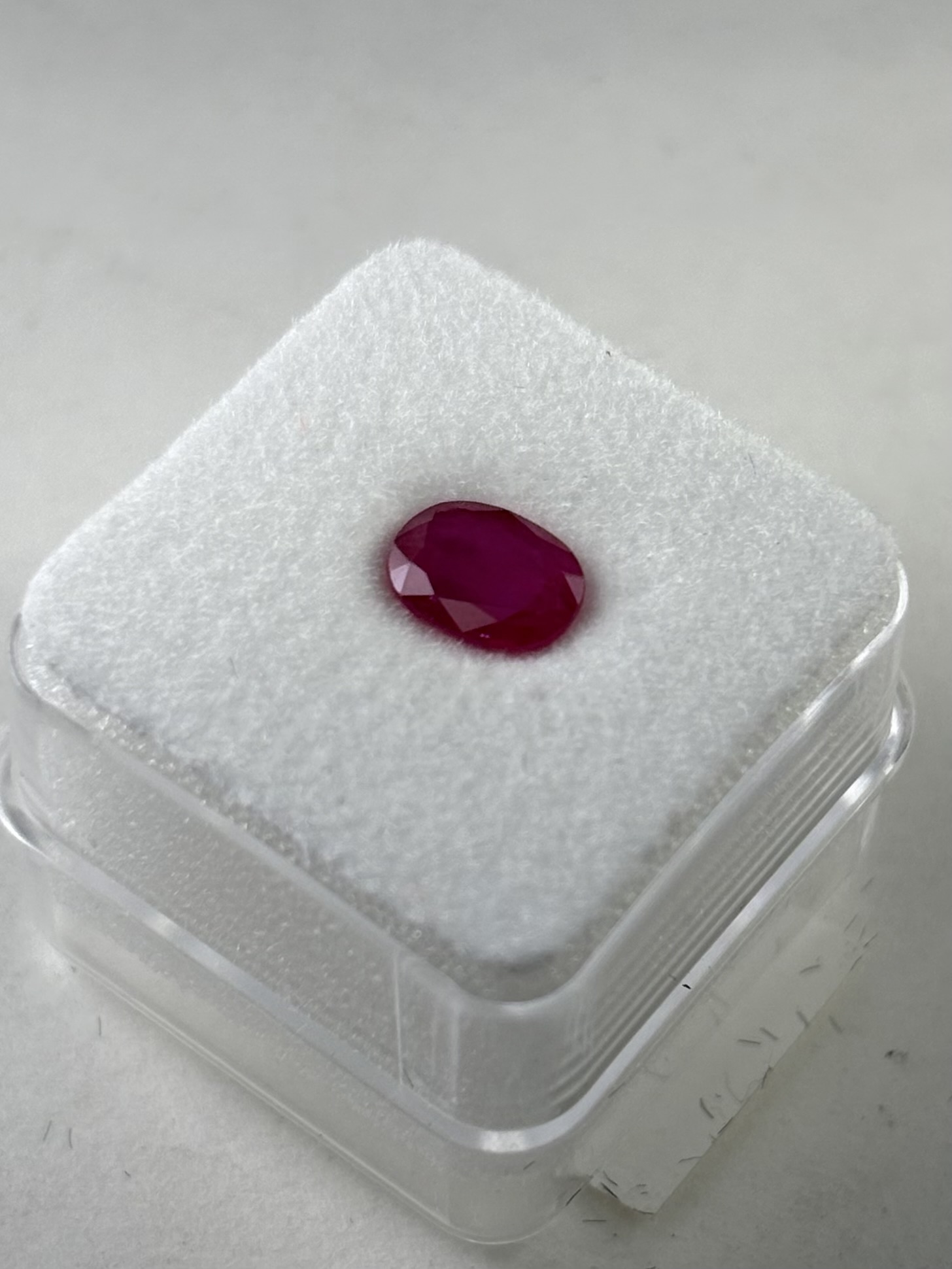 Rubis naturel 0,63 carats