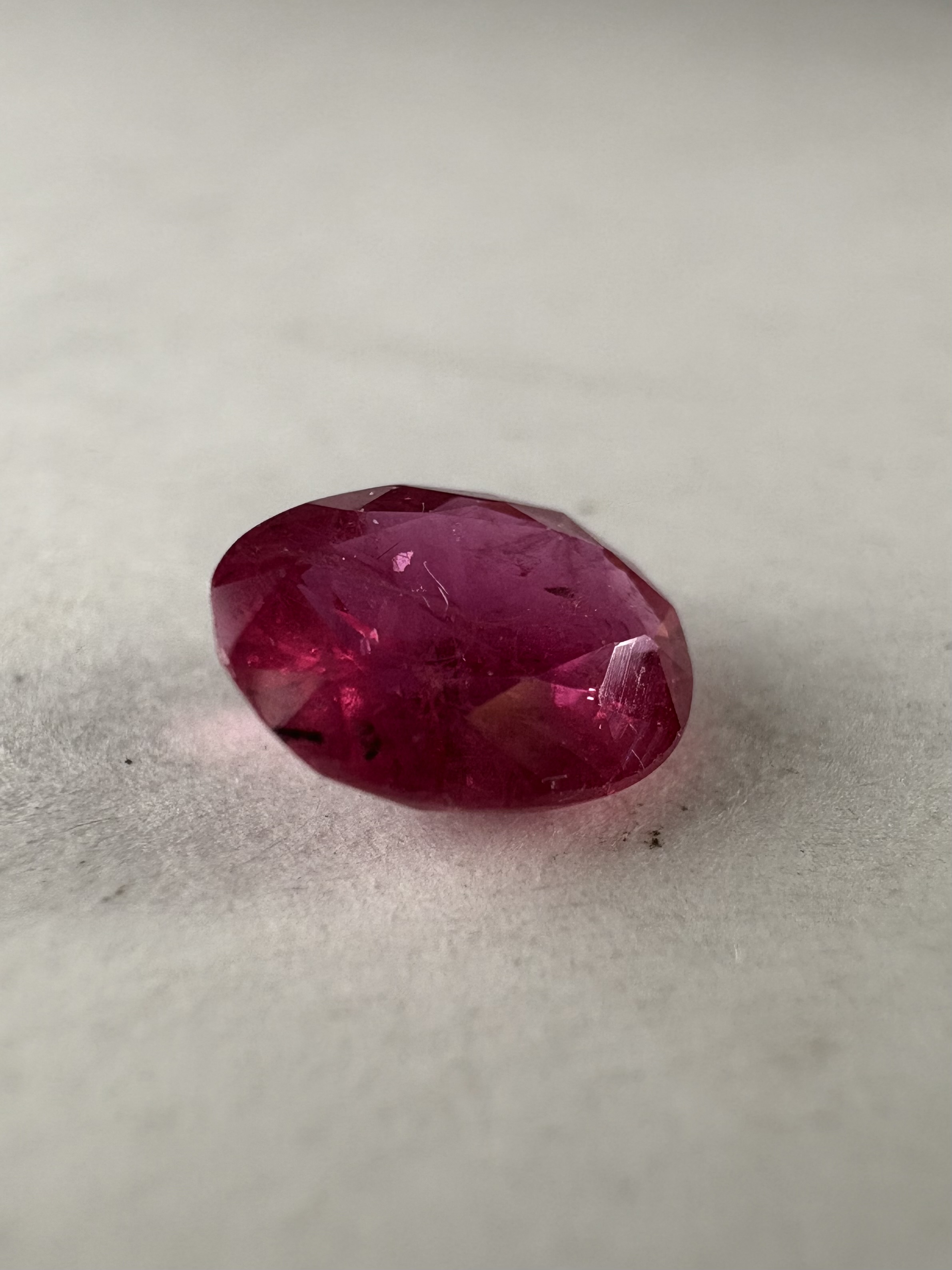 Rubis naturel 0,86 Carats