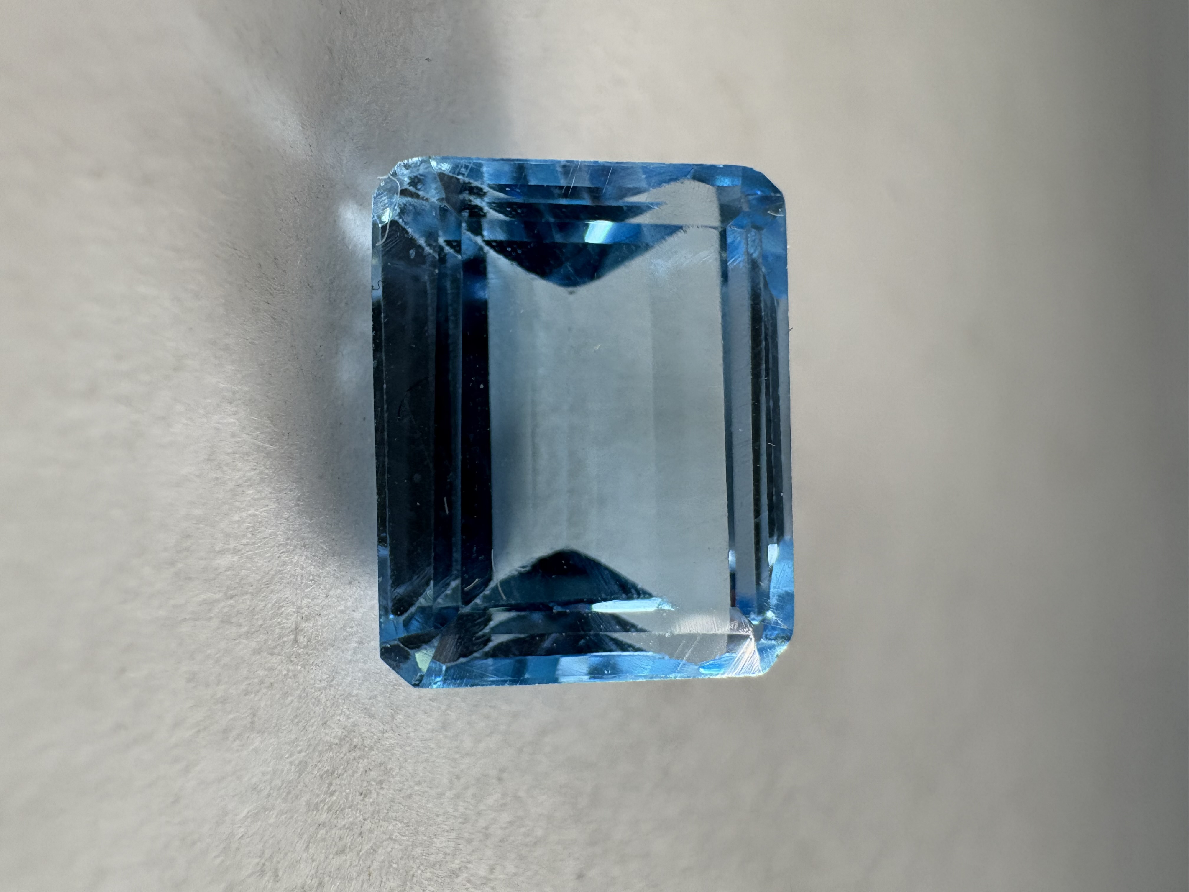 Topaze bleu 5,53 carats
