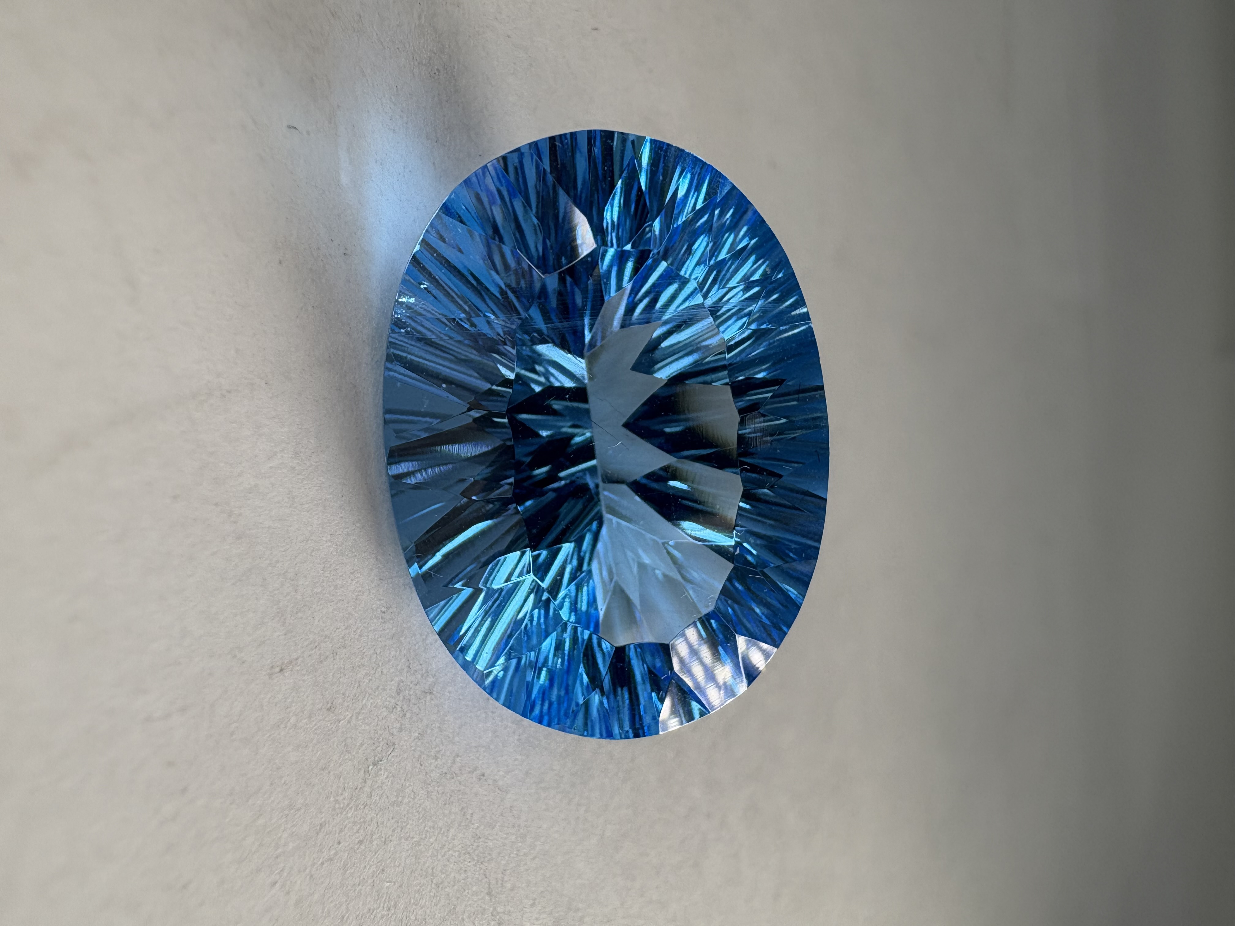 Topaze bleu 26,18 carats