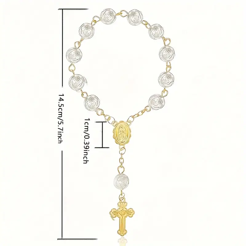 30 Sets Rose Bead Bracelets