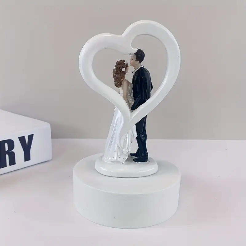 European Wedding Cake Topper