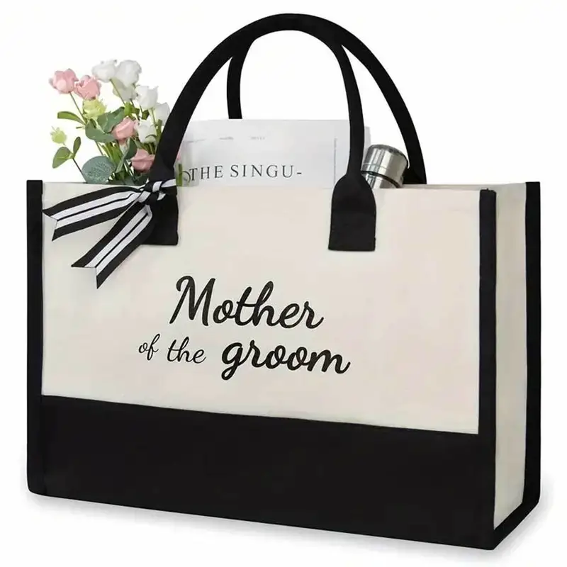 Canvas Tote Bag for Mother of the Groom