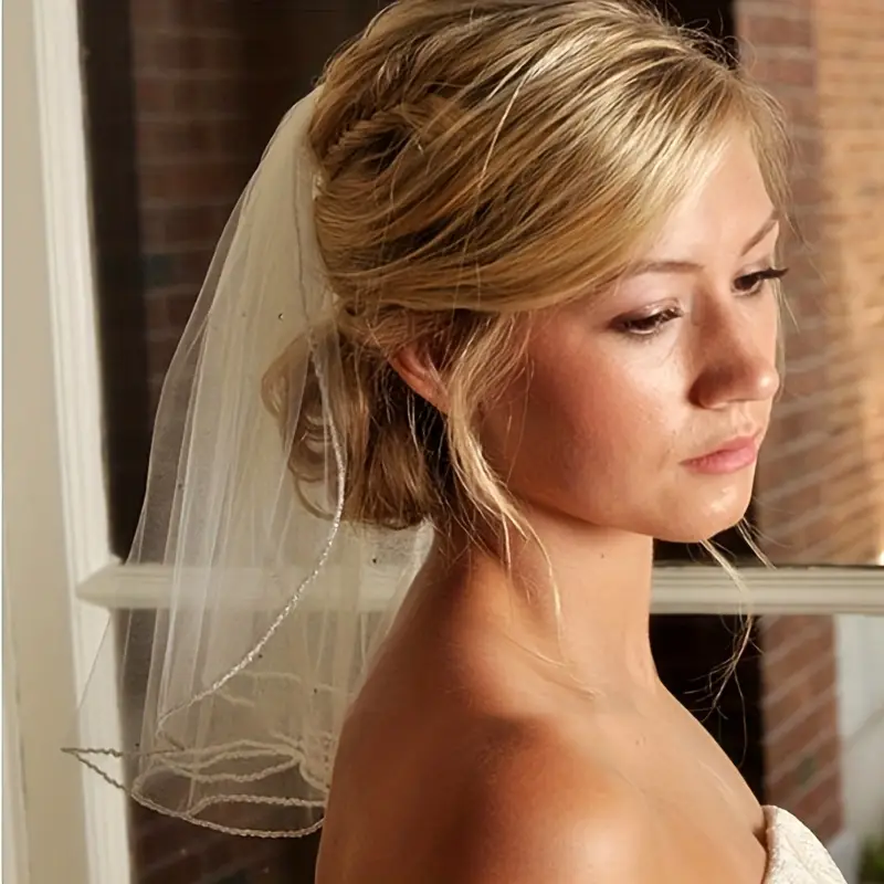 Simple Wedding Bridal Veil
