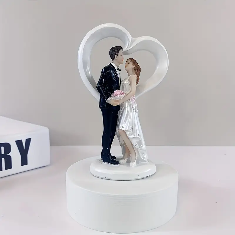 European Wedding Cake Topper