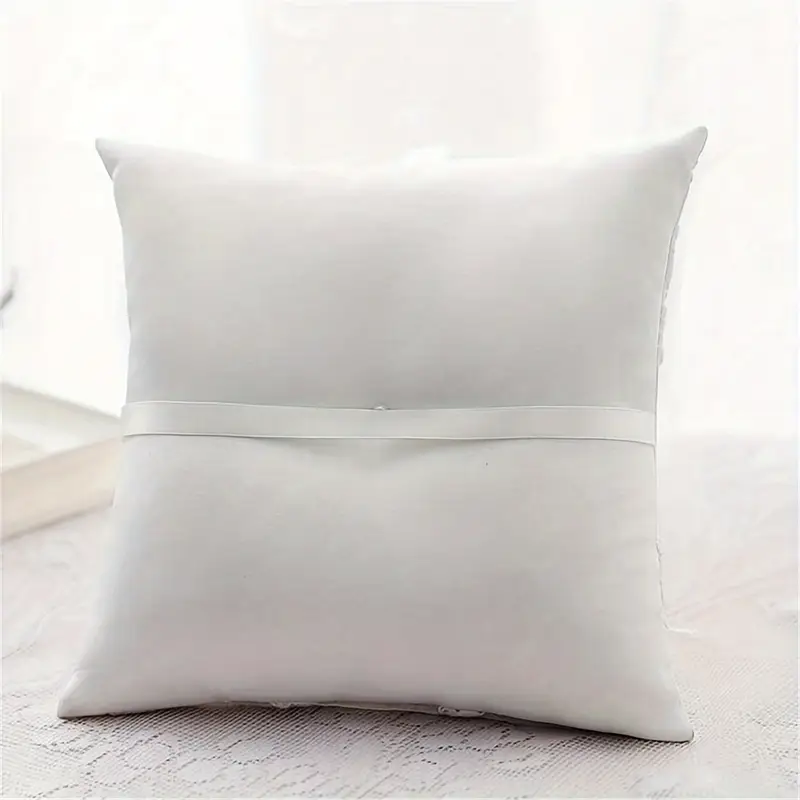 Bow Lace Wedding Ring Pillow
