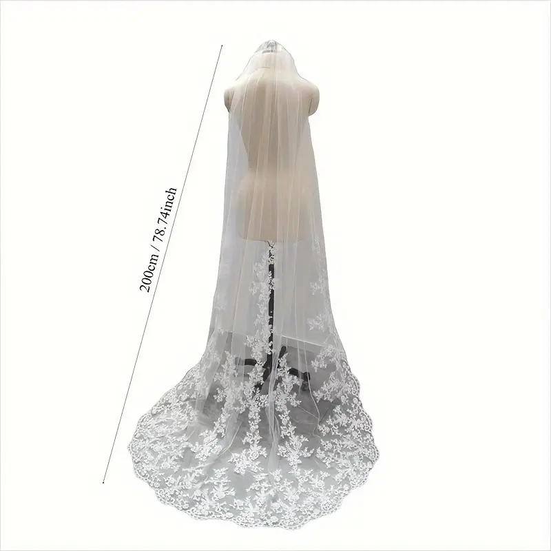 Romantic Lace Bridal Veil