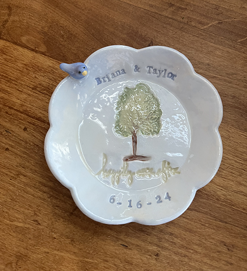 Wedding Trinket Dish