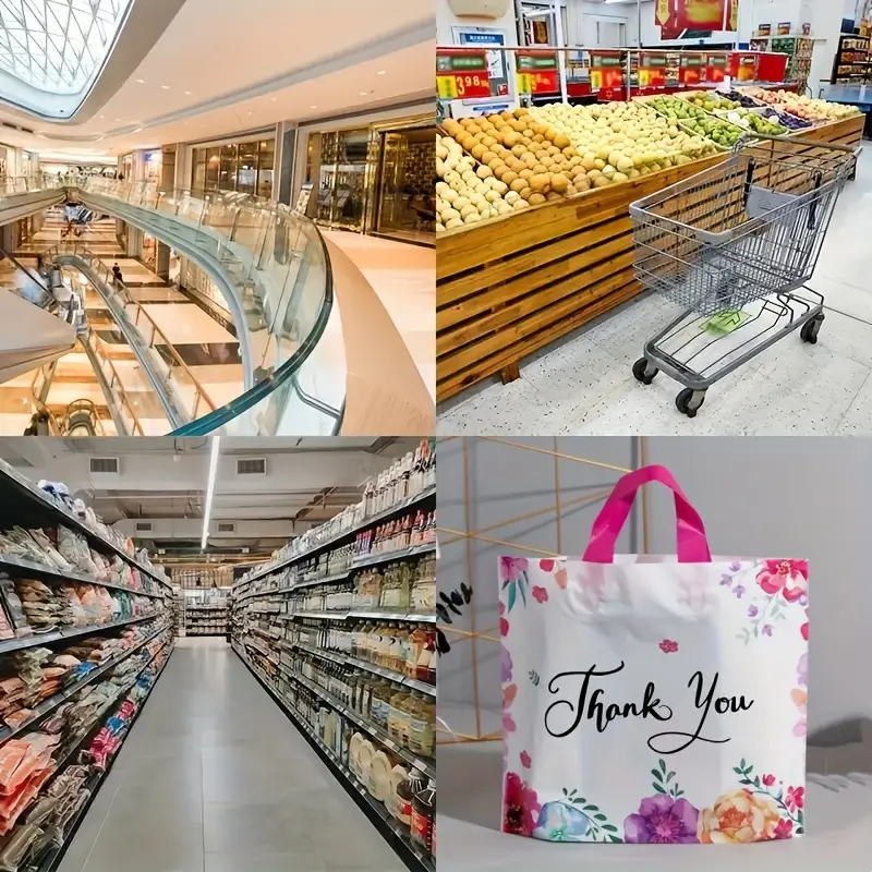 50pcs Floral Wedding Gift Bags