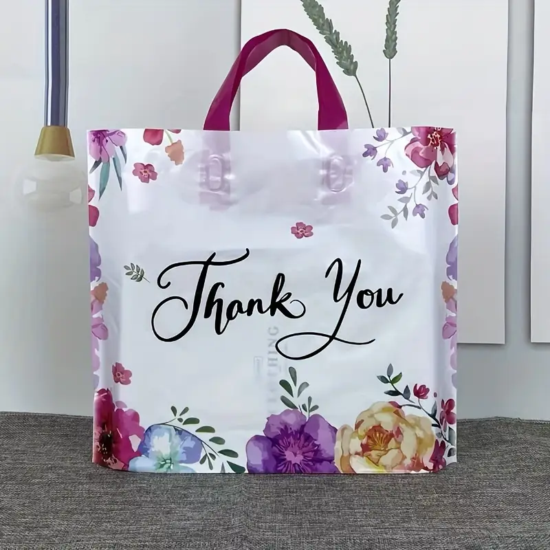 50pcs Floral Wedding Gift Bags