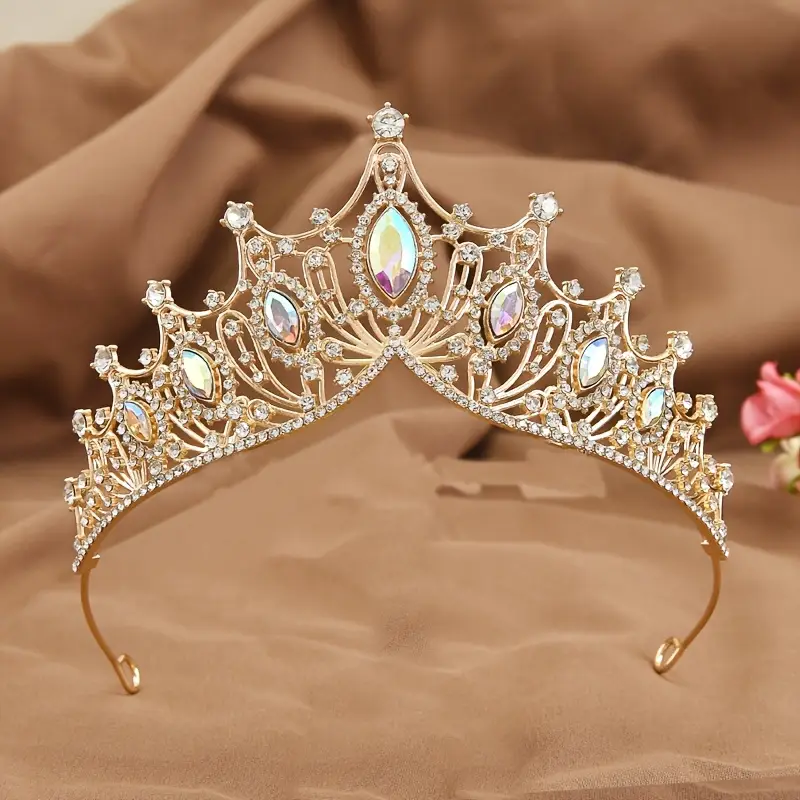 Elegant Rhinestone Bridal Crown