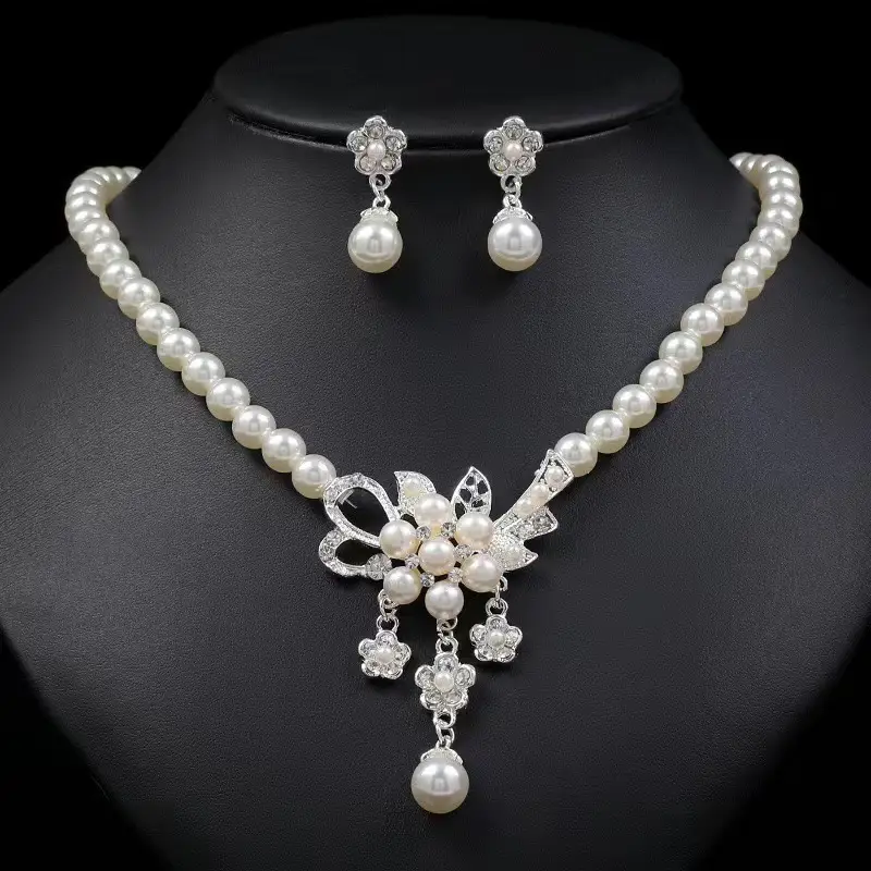 2 Sets - Ultra-Shimmer Freshwater Pearls Jewelry Set
