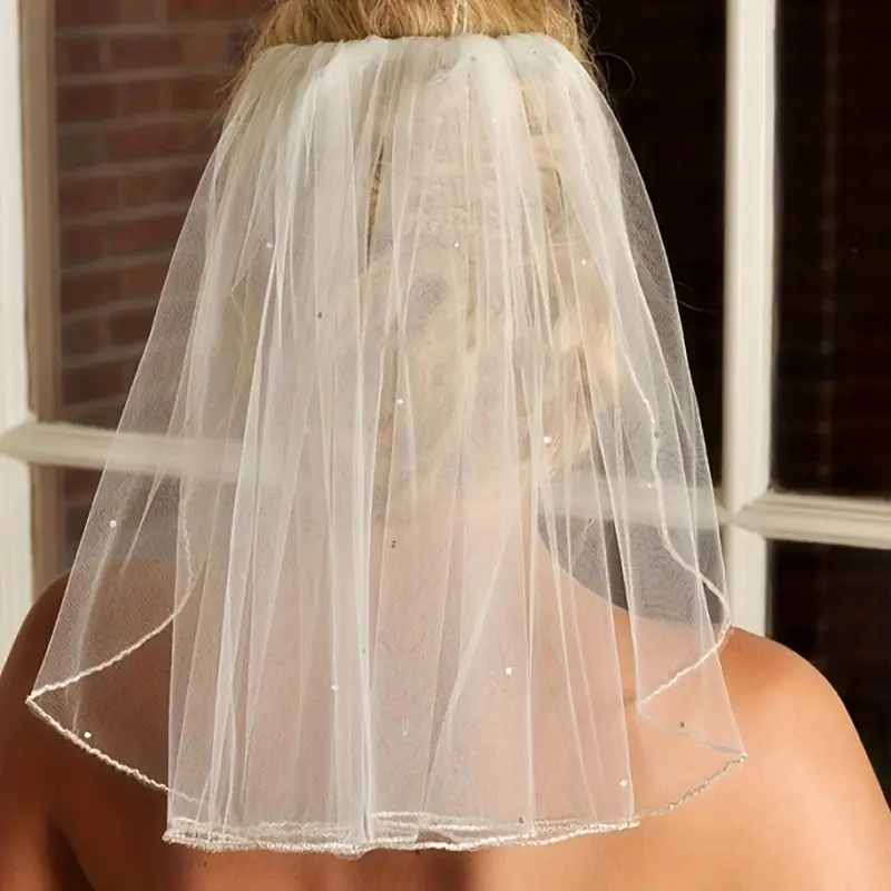 Simple Wedding Bridal Veil
