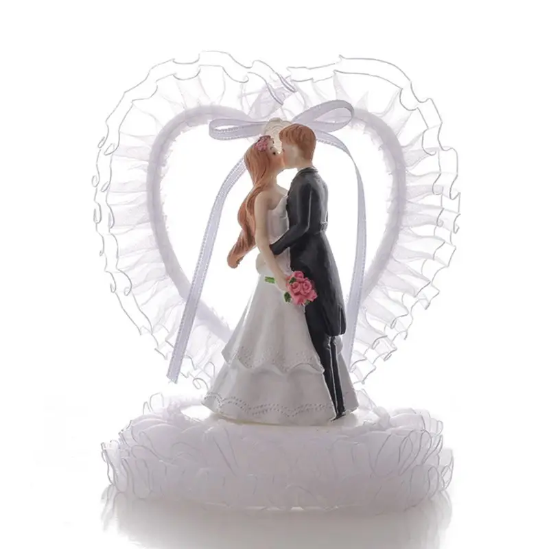 Bride & Groom Wedding Cake Topper