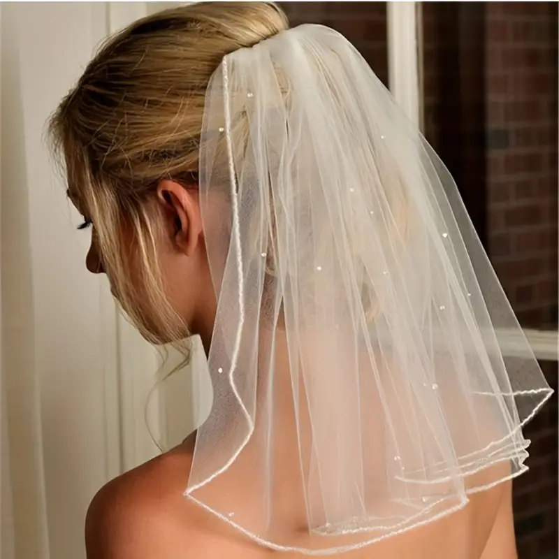 Simple Wedding Bridal Veil
