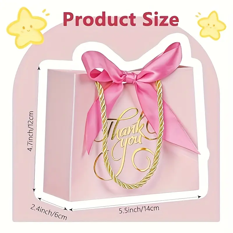 50 Pack Wedding Gift Bags