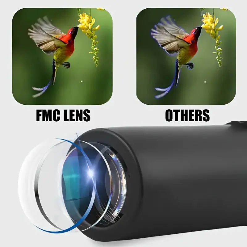 High Magnification Monocular Telescope