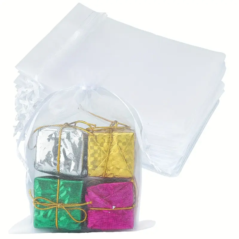50 Breathable Wedding Favor Bags