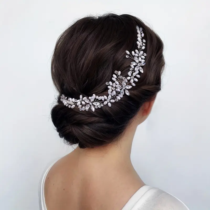 Pearl & Rhinestone Wedding Tiara