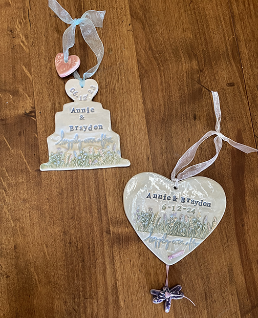Personalized Wedding Ornament