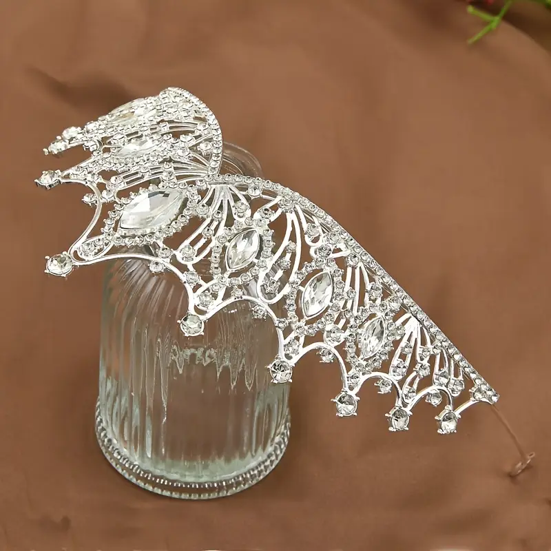 Elegant Rhinestone Bridal Crown