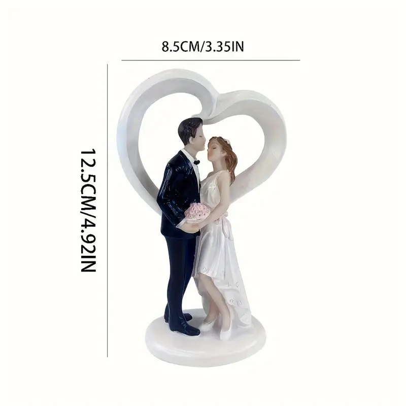 European Wedding Cake Topper