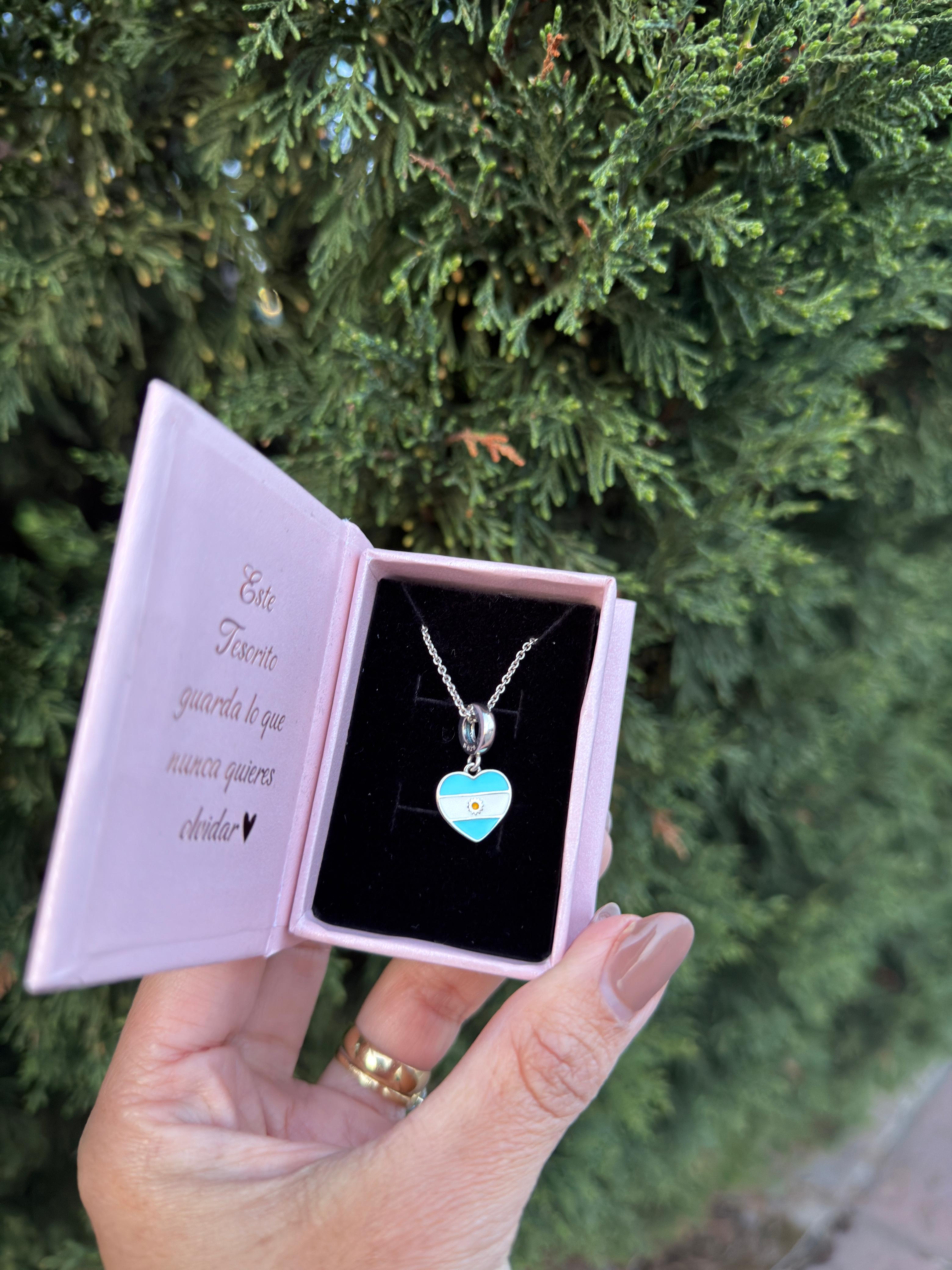 Tesorito Argentina  en Plata de Ley 925 🇦🇷