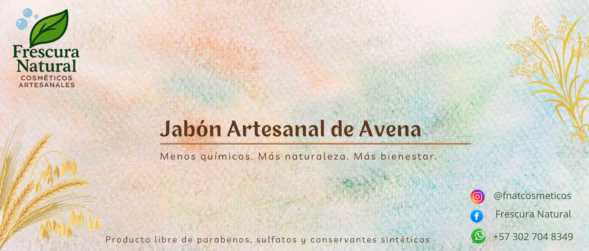 Kit Jabones de Avena (100 g x 3)