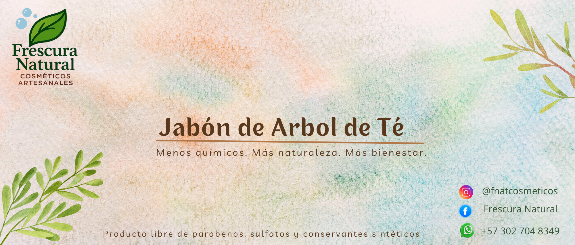 Kit Jabones de Arbol de Té (100 g x 3)