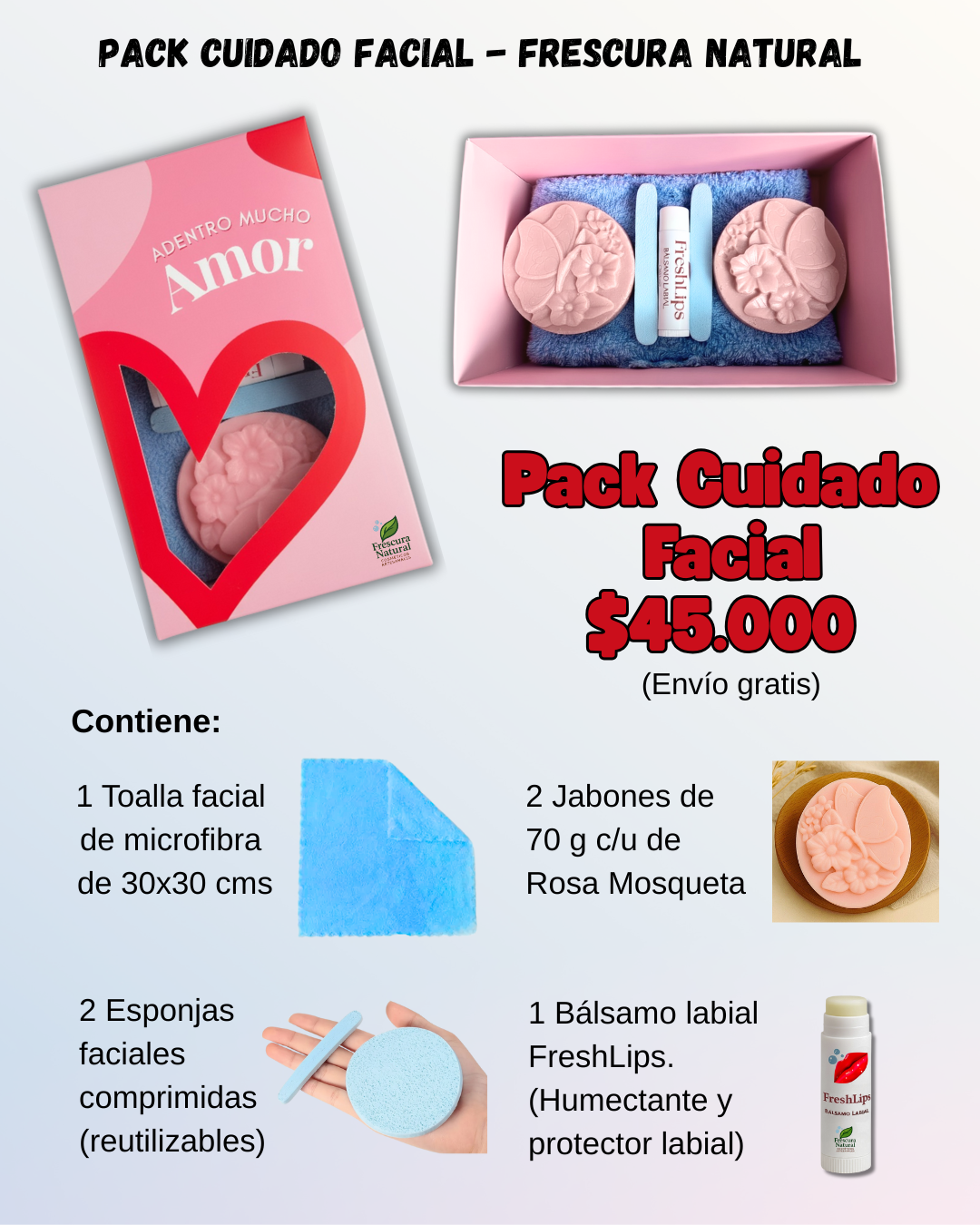Pack cuidado facial