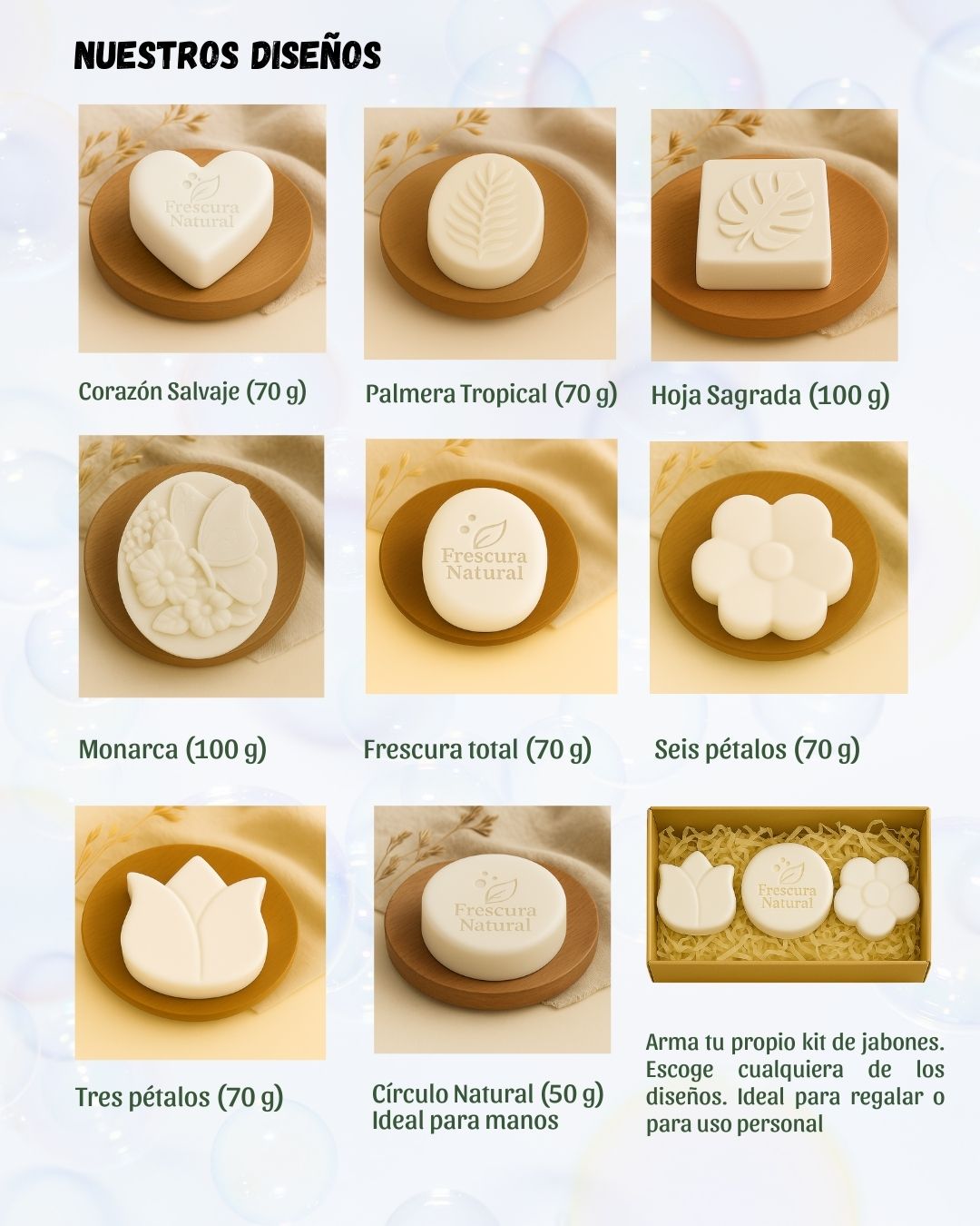 Kit Avena - Romero - Lavanda (100 g x 3)