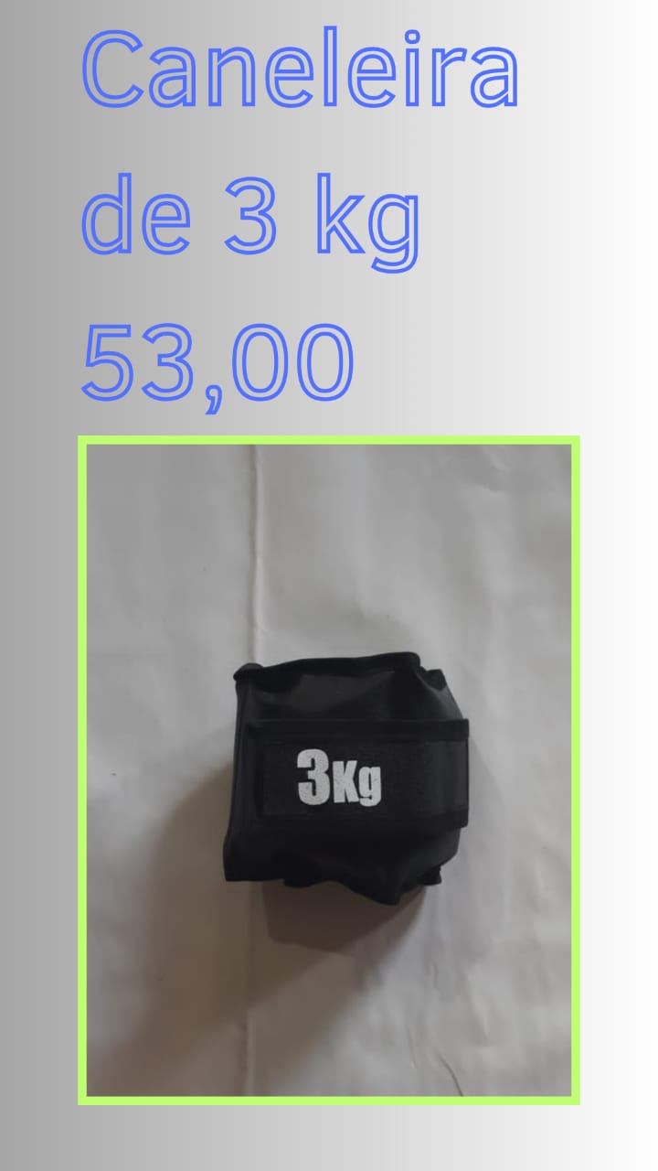 Peso de tornozelo 3kg