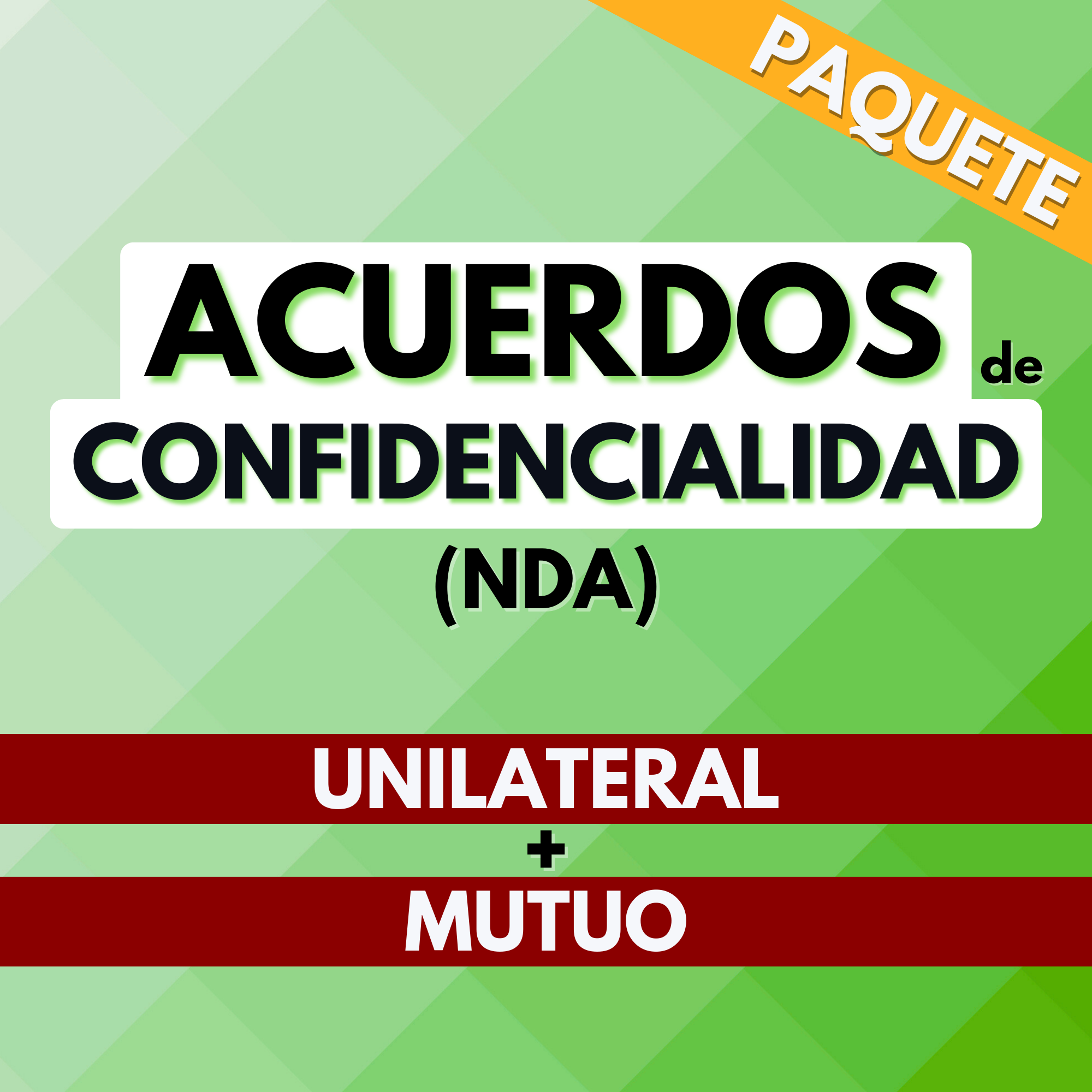 Acuerdos de Confidencialidad (NDA)