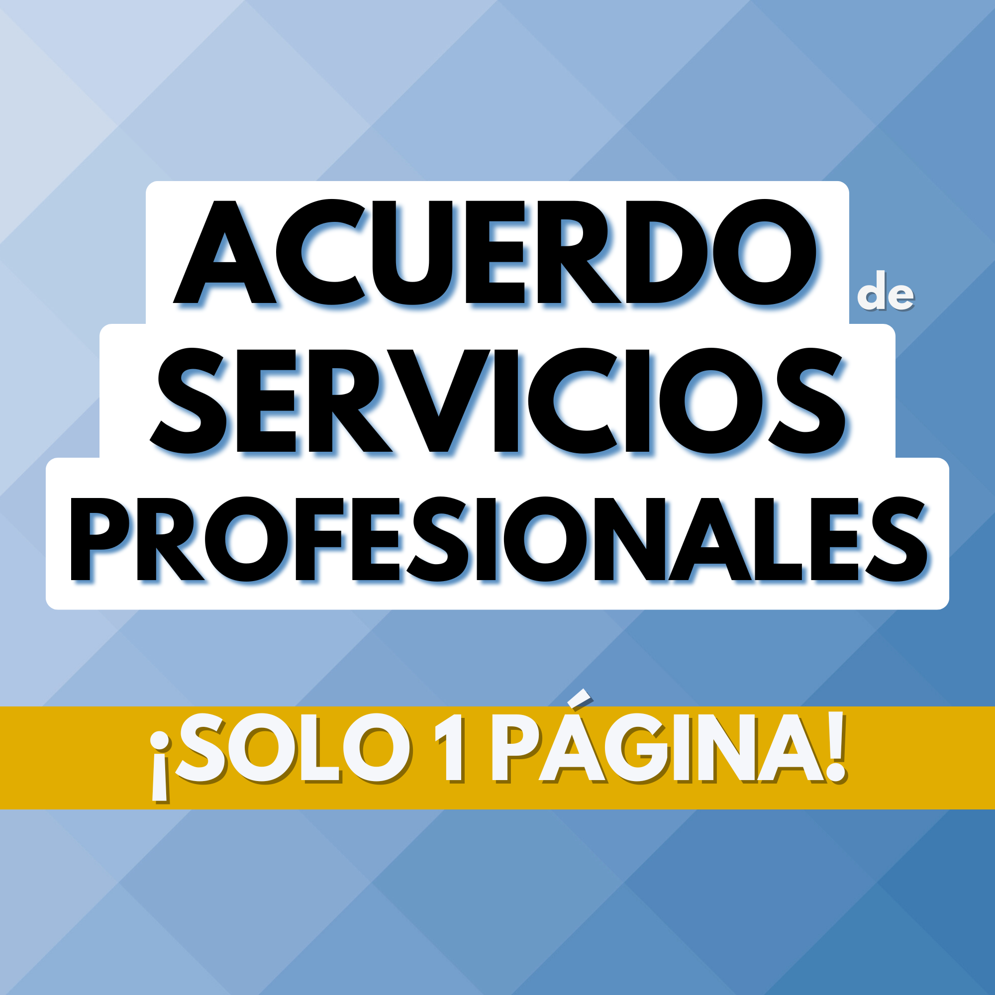 Acuerdo de Servicios Profesionales
